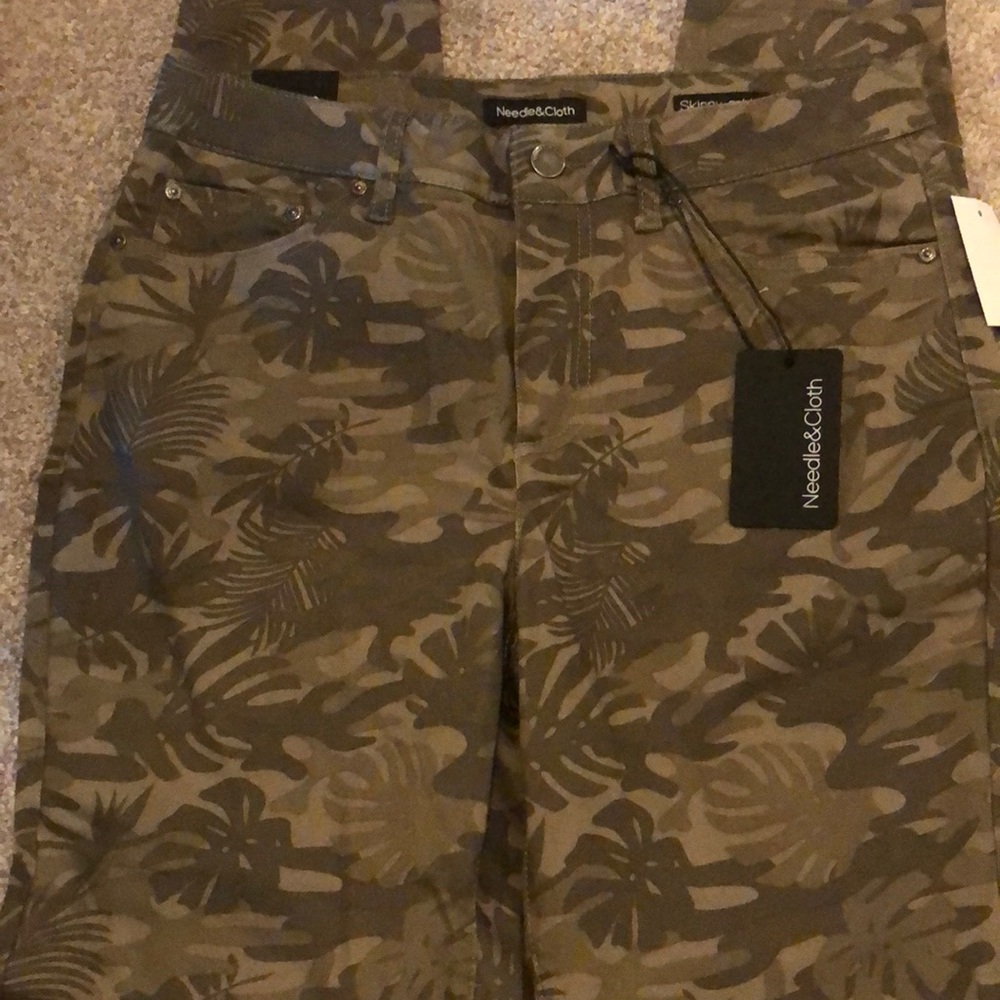 Needle & Cloth skinny ankle pants.